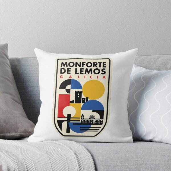 Item preview, Retro Monforte De Lemos Bauhaus Geometric Skyline designed and sold by k3rstman1.