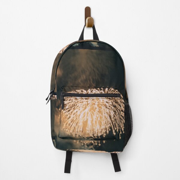 Item preview, Grand Golden Firework Explosion Bursting In Night Sky designed and sold by Kylodt.