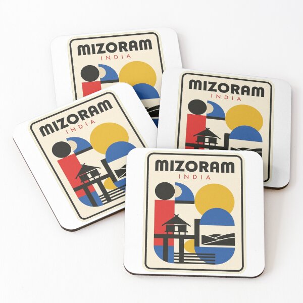 Aperçu de l'œuvre Horizon géométrique rétro du Bauhaus du Mizoram créée et vendue par k3rstman1.