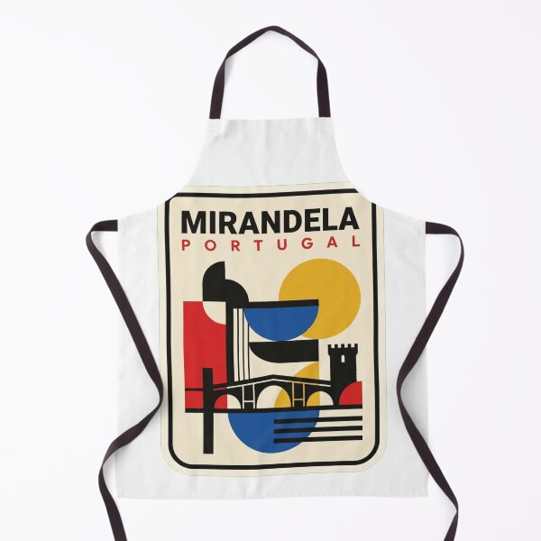 Item preview, Retro Mirandela Bauhaus Geometric Skyline designed and sold by k3rstman1.