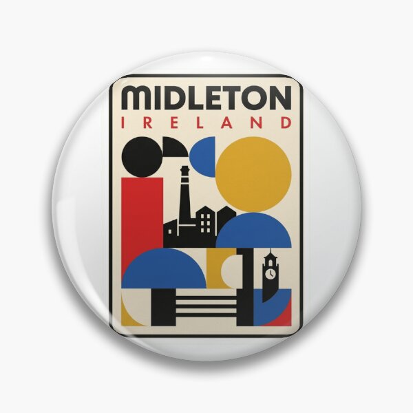 Item preview, Retro Midleton Bauhaus Geometric Skyline designed and sold by k3rstman1.