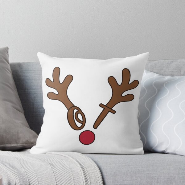 Item preview, OT Reindeer Antlers Christmas Monogram designed and sold by sdcreations210.