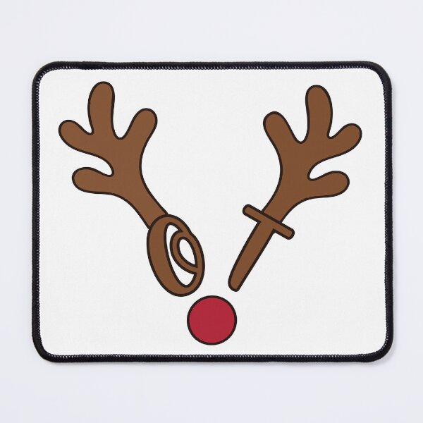 Item preview, OT Reindeer Antlers Christmas Monogram designed and sold by sdcreations210.