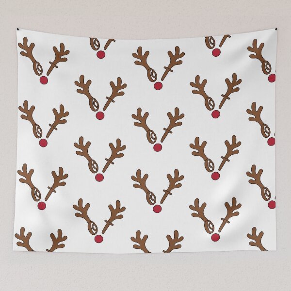 Item preview, OT Reindeer Antlers Christmas Monogram designed and sold by sdcreations210.