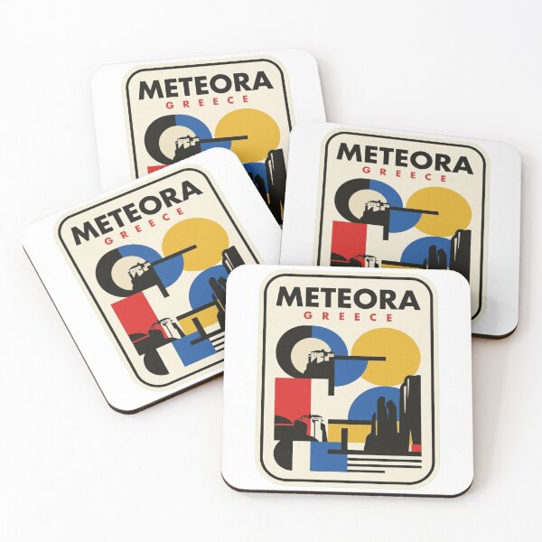 Artikelvorschau, Retro Meteora Bauhaus Geometrische Skyline entworfen und verkauft von k3rstman1.