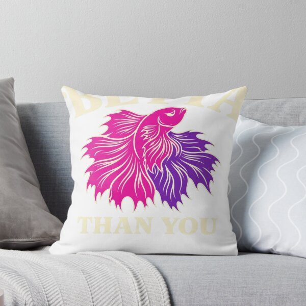 Artikelvorschau, Betta Than You Funny Betta Fish Owner Gift Women entworfen und verkauft von HappyVibration.
