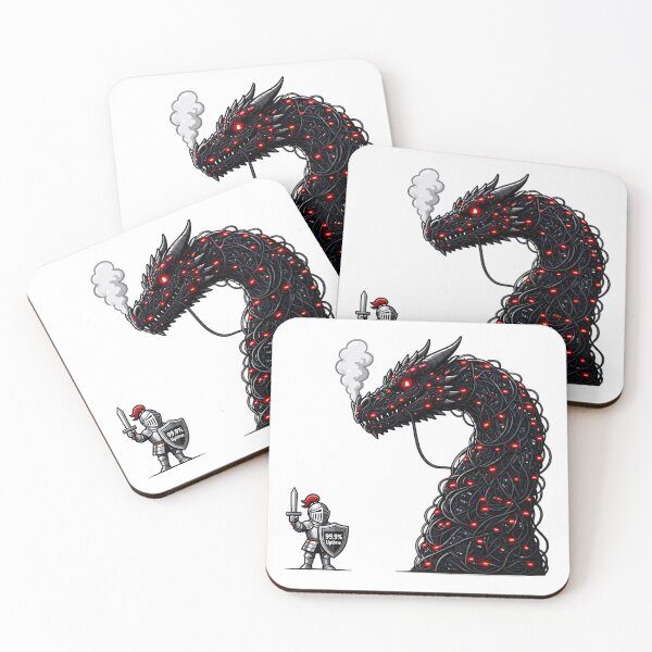 Item preview, Knight Versus Server Outage Dragon designed and sold by Shop of Wonders.