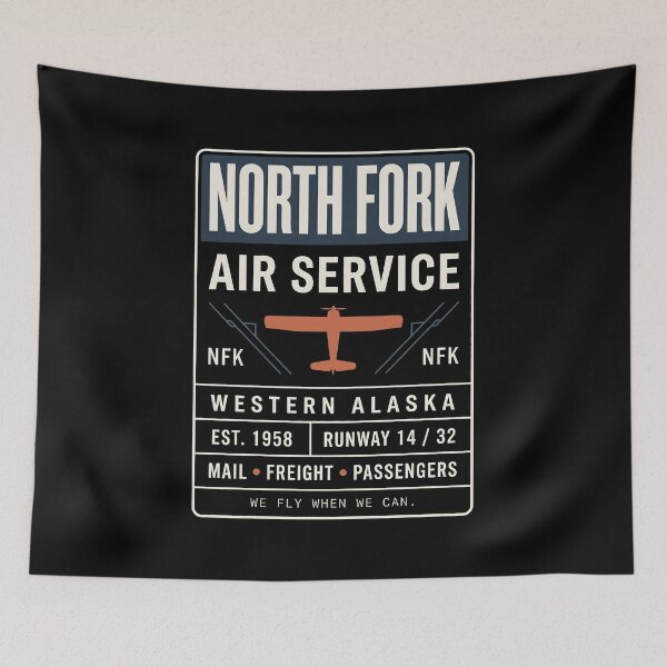 Artikelvorschau, North Fork Air Service, Buschpilot in Westalaska entworfen und verkauft von SplashTastic.