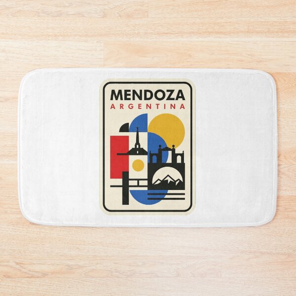 Item preview, Retro Mendoza Bauhaus Geometric Skyline designed and sold by k3rstman1.