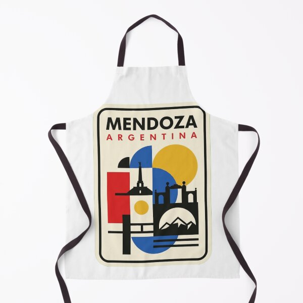 Artikelvorschau, Retro Mendoza Bauhaus Geometrische Skyline entworfen und verkauft von k3rstman1.