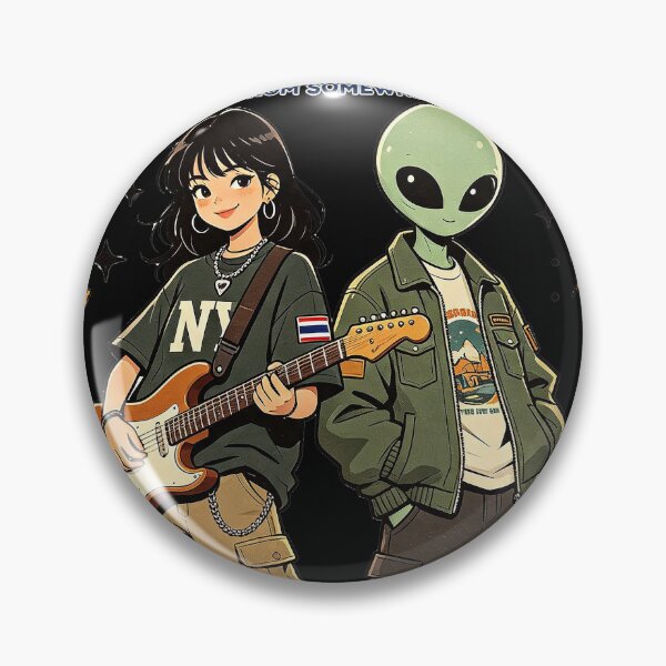 Item preview, From Thailand Alien Guitarist designed and sold by NatalieJeans.