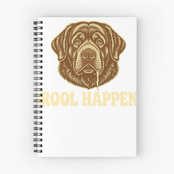 Artikelvorschau, Drool Happens Newfoundland Dog Owner Newfie Gift entworfen und verkauft von HappyVibration.