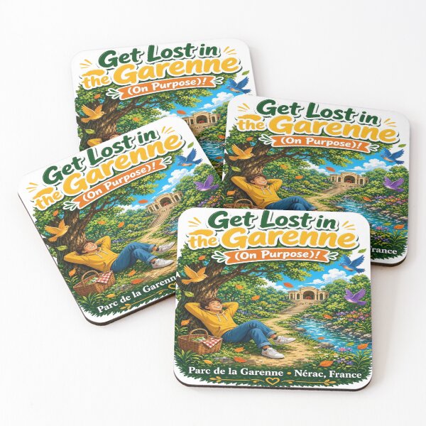 Item preview, Get Lost in the Garenne On Purpose Parc de la Garenne Nérac France T-Shirt designed and sold by Sushikidsntoddlers.