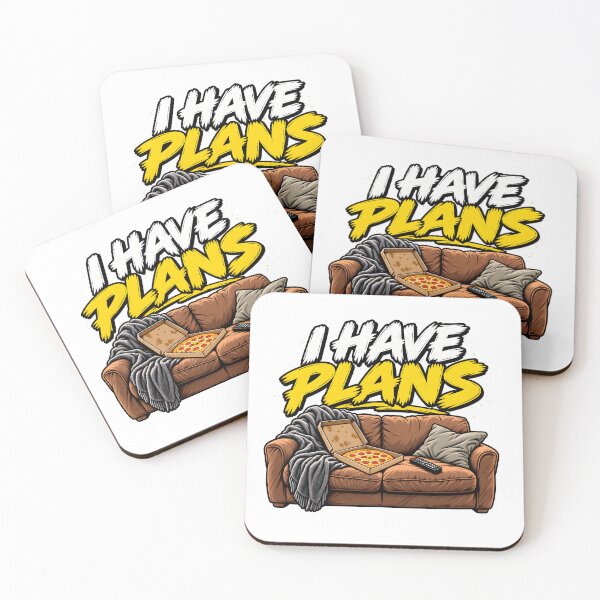 Item preview, I Have Plans – Pizza and Couch Time designed and sold by PRINTIONAL.