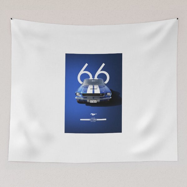 Artikelvorschau, 1966 Shelby GT350 entworfen und verkauft von Lucy Goosy Art.