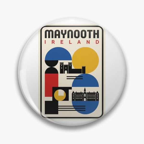 Item preview, Retro Maynooth Bauhaus Geometric Skyline designed and sold by k3rstman1.