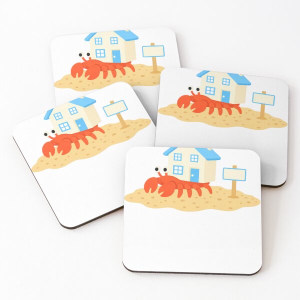 Item preview, Hermit Crab Funny Housing Market Beach Lover Gift designed and sold by HappyVibration.