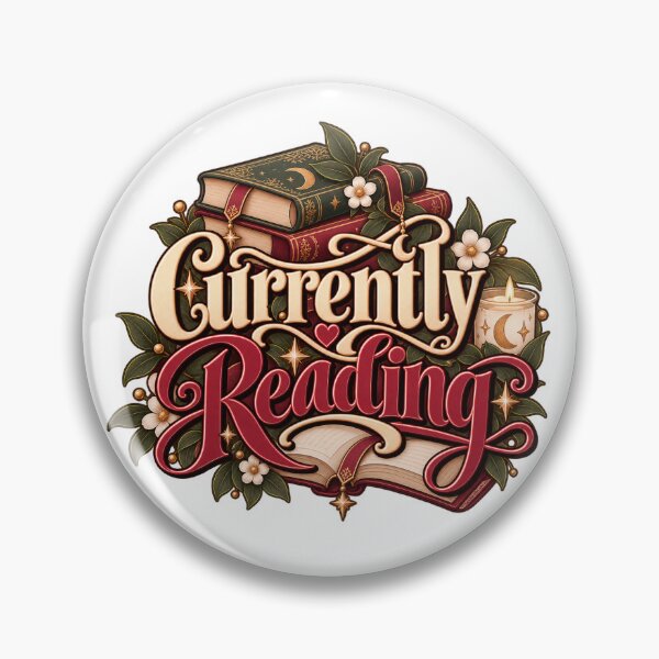 Artikelvorschau, Currently Reading – Bookish Reader Design entworfen und verkauft von BerlyArts.