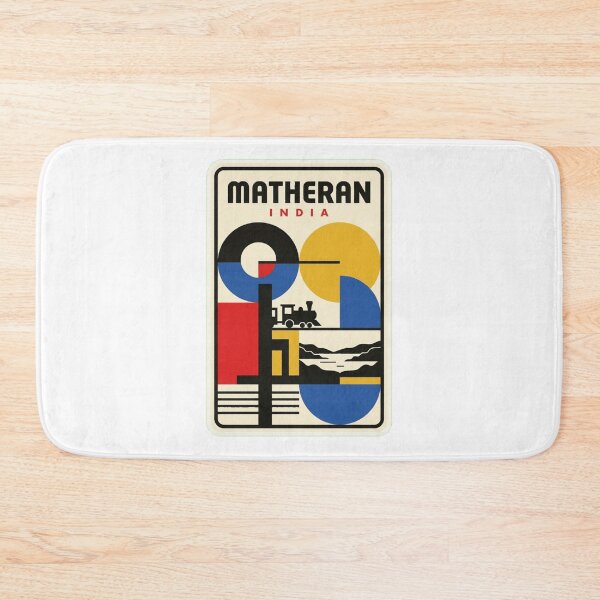 Item preview, Retro Matheran Bauhaus Geometric Skyline designed and sold by k3rstman1.