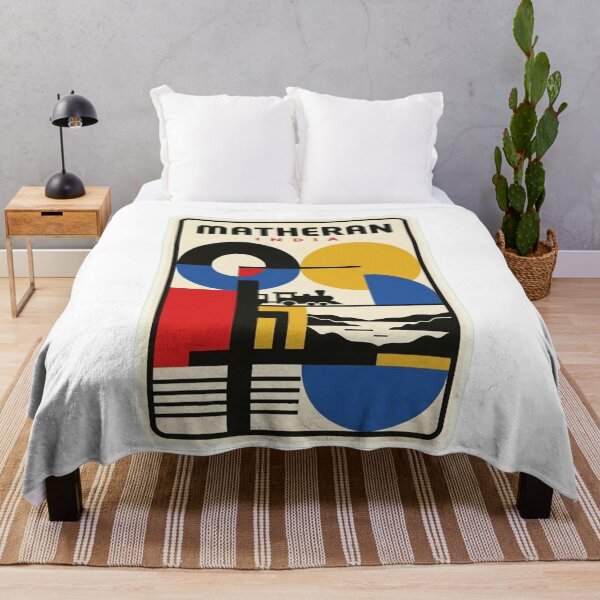 Item preview, Retro Matheran Bauhaus Geometric Skyline designed and sold by k3rstman1.