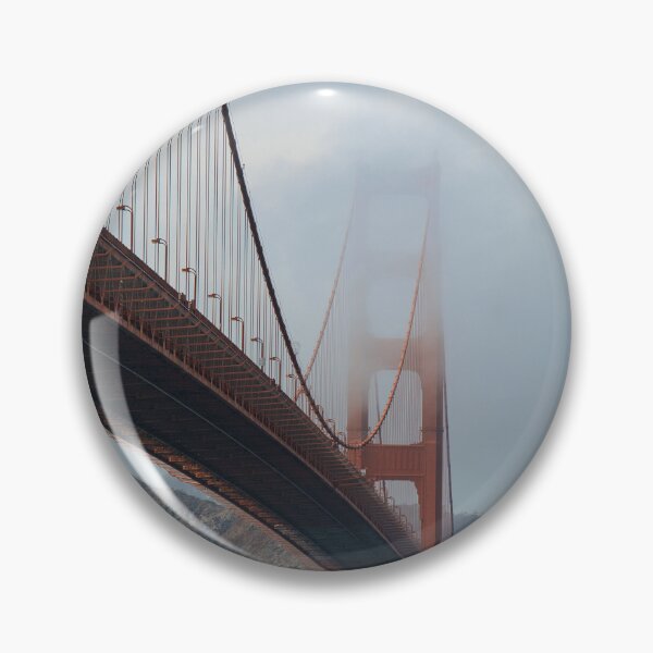 Item preview, Golden Gate Bridge Tower Shrouded In Soft Fog designed and sold by Kylodt.