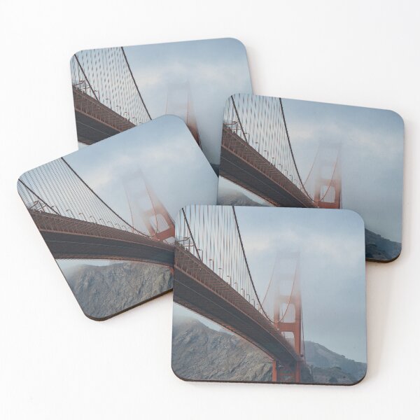 Item preview, Golden Gate Bridge Tower Shrouded In Soft Fog designed and sold by Kylodt.