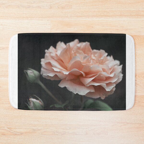 Item preview, Soft Pink Rose Flower Blooming In Dark Background designed and sold by Kylodt.