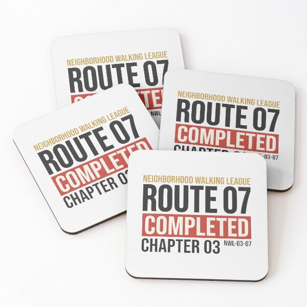 Item preview, Neighborhood Walking League Route 07 Completed designed and sold by SplashTastic.