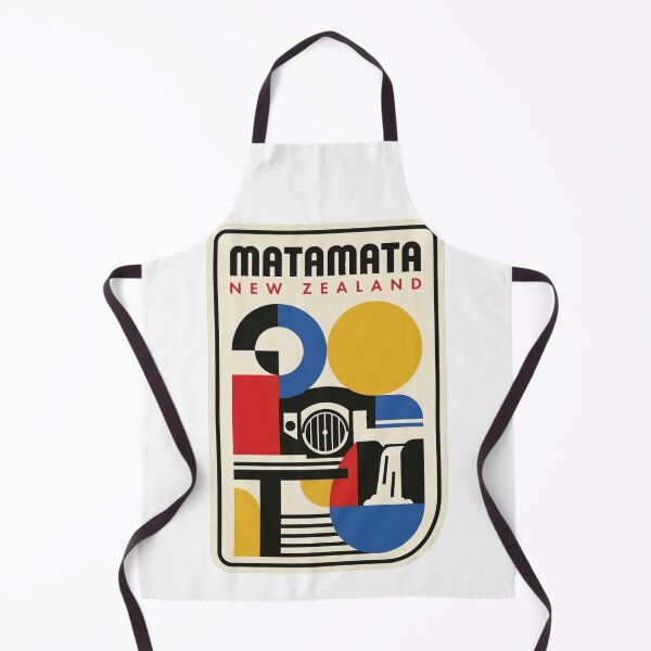 Item preview, Retro Matamata Bauhaus Geometric Skyline designed and sold by k3rstman1.