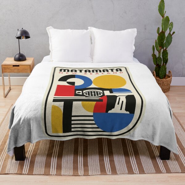 Item preview, Retro Matamata Bauhaus Geometric Skyline designed and sold by k3rstman1.