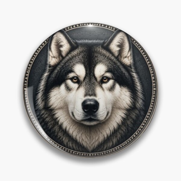 Aperçu de l'œuvre Alaskan Malamute Eskimo créée et vendue par Kirrindy Designs.