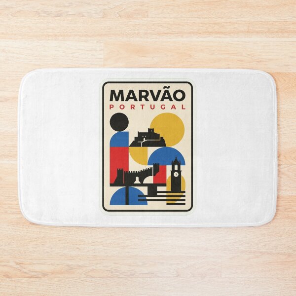 Item preview, Retro Marvão Bauhaus Geometric Skyline designed and sold by k3rstman1.