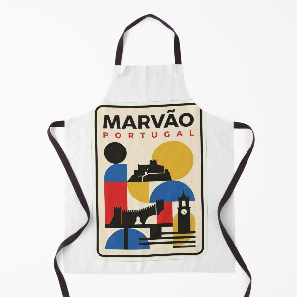 Item preview, Retro Marvão Bauhaus Geometric Skyline designed and sold by k3rstman1.