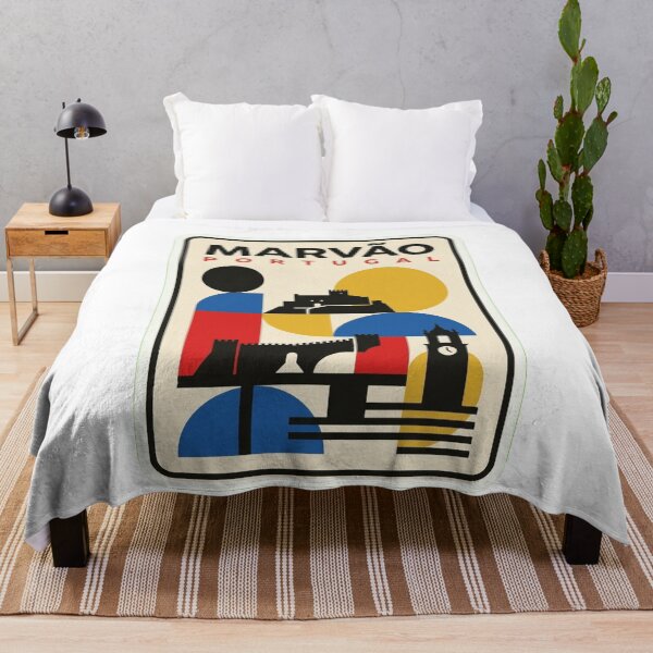 Item preview, Retro Marvão Bauhaus Geometric Skyline designed and sold by k3rstman1.