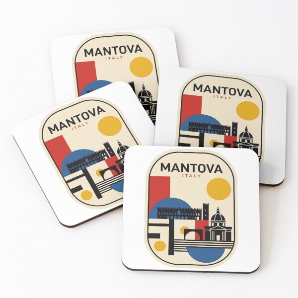 Item preview, Retro Mantova Bauhaus Geometric Skyline designed and sold by k3rstman1.