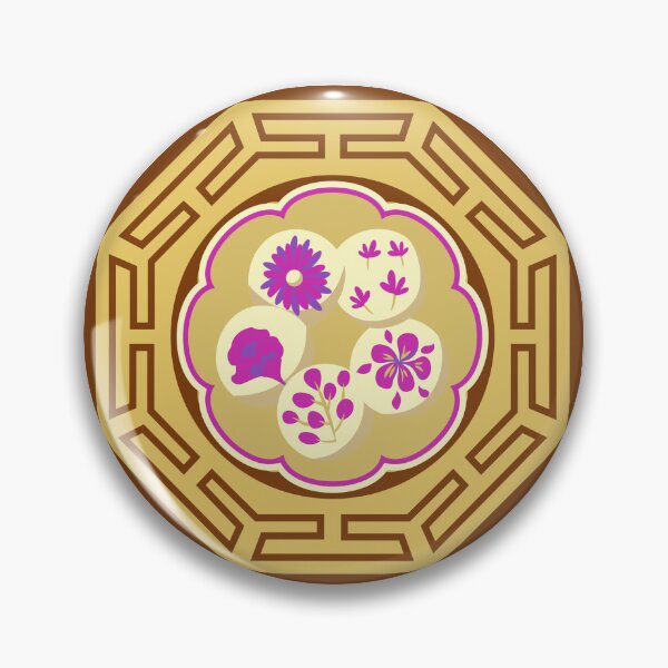 Item preview, Hwa-jeon (화전) – Traditional Korean flower rice cakes designed and sold by mycreastyle.