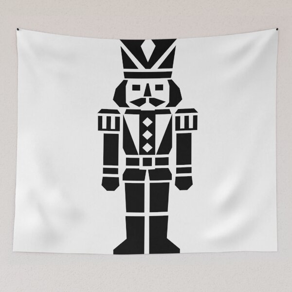 Item preview, Geometric Nutcracker Soldier designed and sold by matybrak.