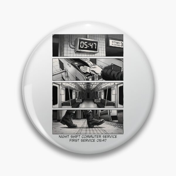Item preview, Night Shift Commuter Service First Service Manga designed and sold by SplashTastic.