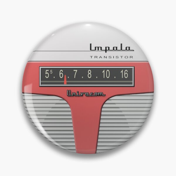 Item preview, Transistor Radio - Vintage Impala Fiesta Red designed and sold by ubiquitoid.