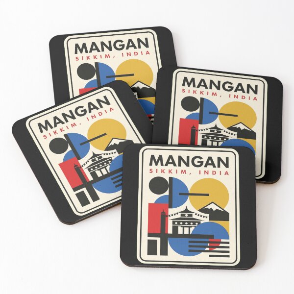 Item preview, Retro Mangan Bauhaus Geometric Skyline designed and sold by k3rstman1.