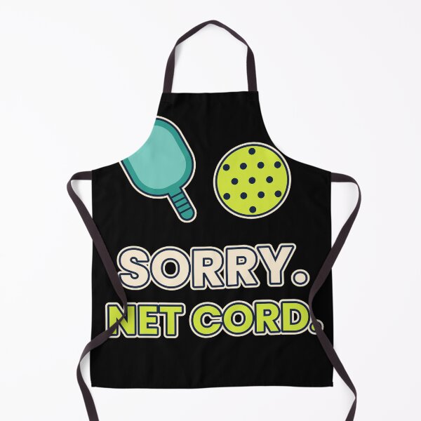 Item preview, Sorry Net Cord Funny Pickleball Gift designed and sold by PickleballPulse.