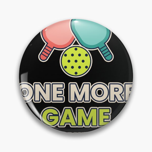 Item preview, One More Game Funny Pickleball designed and sold by PickleballPulse.