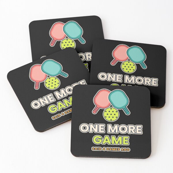 Item preview, One More Game Funny Pickleball designed and sold by PickleballPulse.
