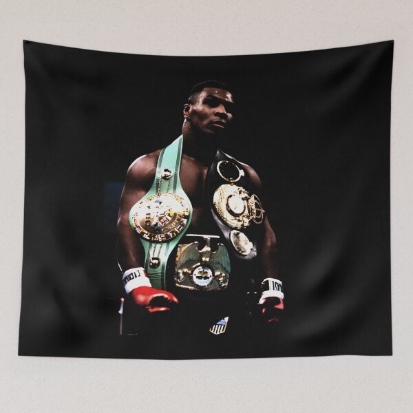 Item preview, MikeTyson Heavyweight Boxing Champion Championship Belts Art designed and sold by lilLilaBat.