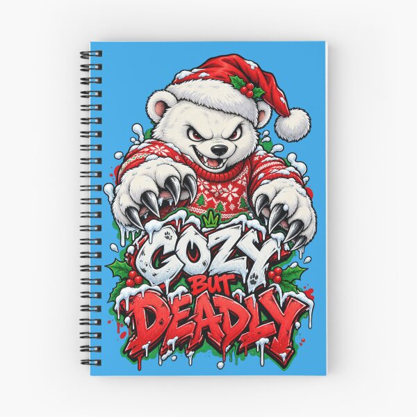 Item preview, Cozy But Deadly - Fierce Polar Bear Christmas designed and sold by Visual Dept..