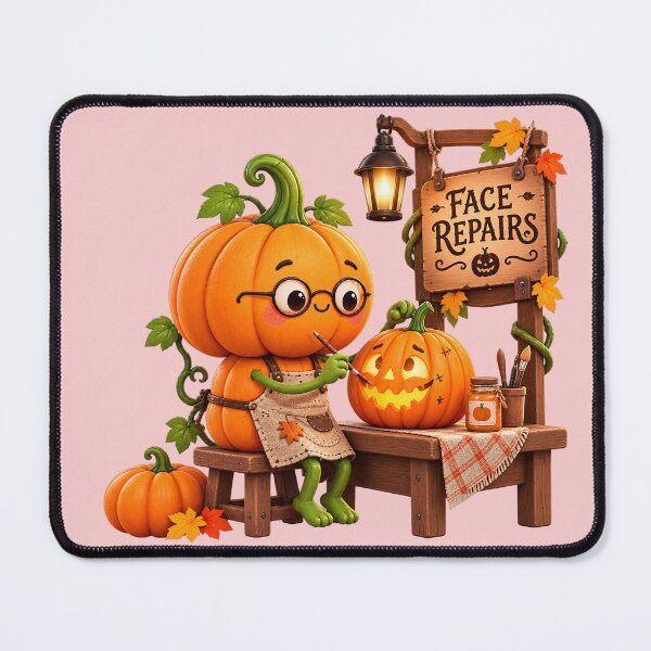 Item preview, Halloween Pumpkin Fix – Cute Pumpkin Face Repair designed and sold by NEFERSIGN.