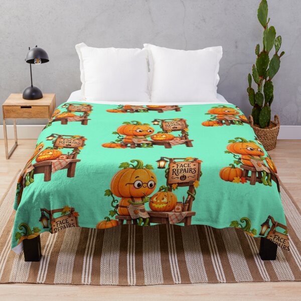 Item preview, Halloween Pumpkin Fix – Cute Pumpkin Face Repair designed and sold by NEFERSIGN.