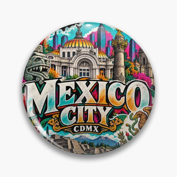 Item preview, Mexico City — Aztec Roots & Streetwear Soul designed and sold by URBIVO.