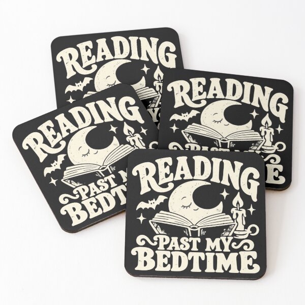 Item preview, Reading Past My Bedtime Night Reader Humor designed and sold by DreamLayerStudio.