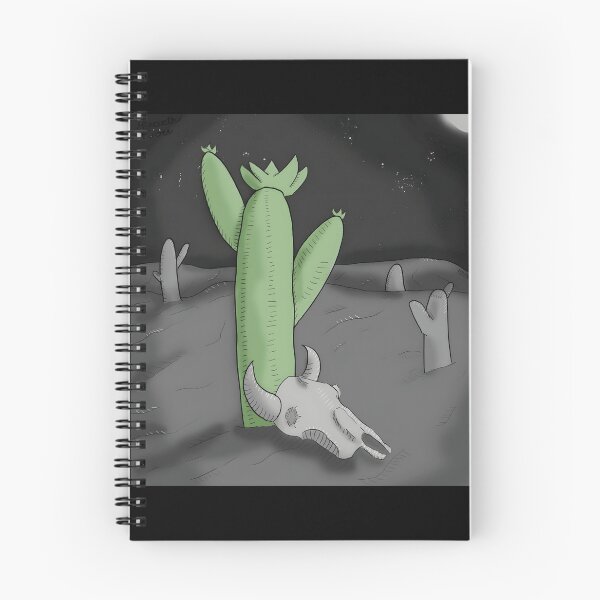 Item preview, Desert Cactus and Skull Art designed and sold by Catsi-Nook-Art.